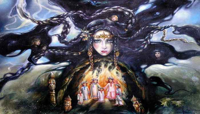 Перун был рождён в светлом Ирии богиней Ладой-матушкой