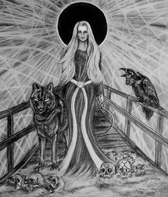 Морена (Мара, Марена, Моржана, Морана) – славянская Богиня Зимы и Смерти