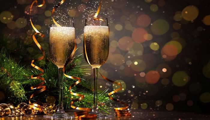 Приворот на Новый год с шампанским