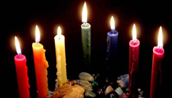 Семь цветных свечей
